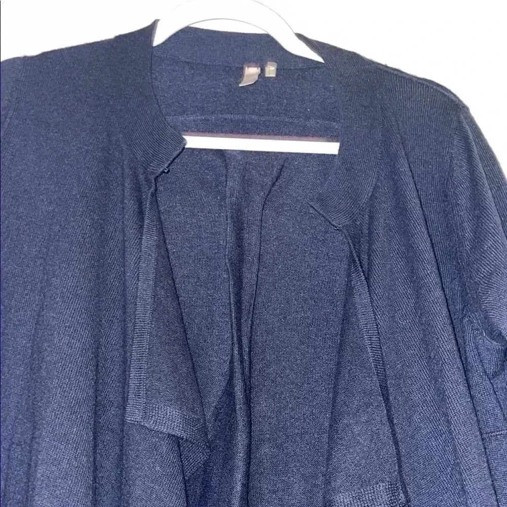 H&M Black Draped Cardigan - Picture 2 of 5